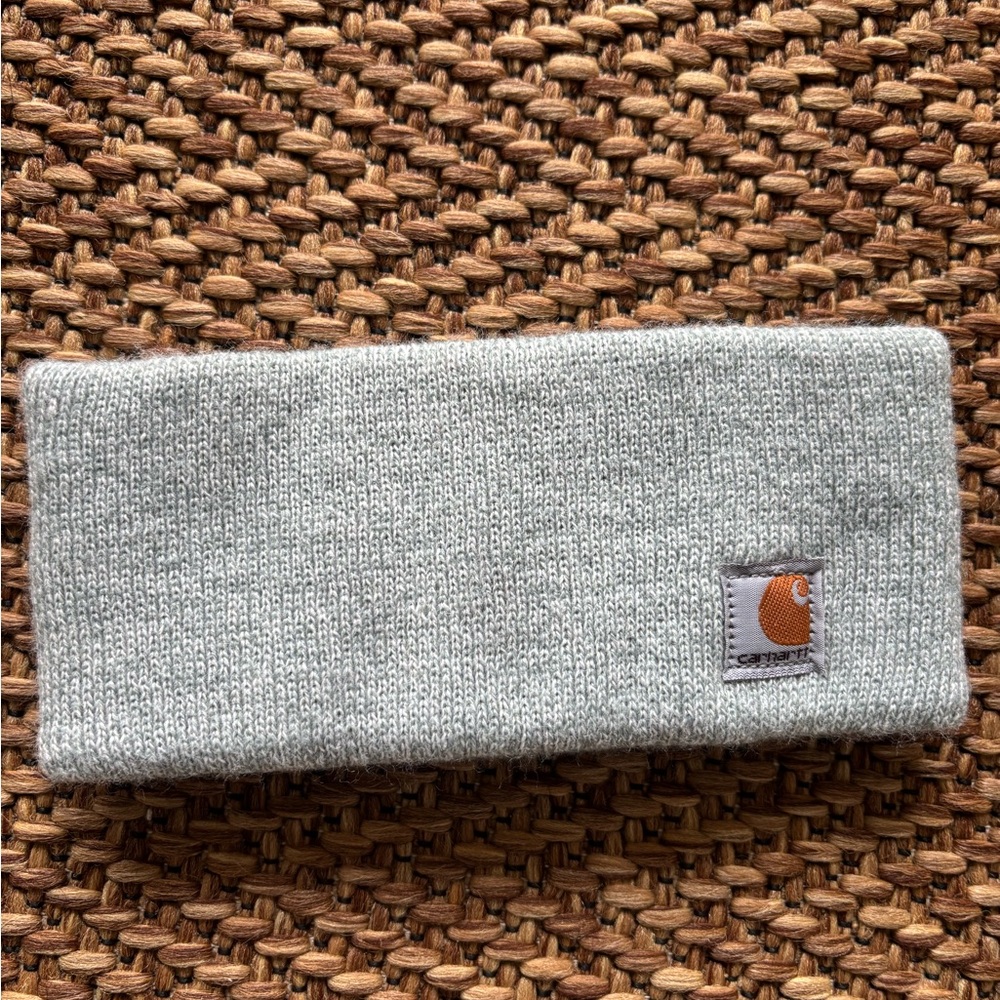 Carhartt Light Gray Knit Headband